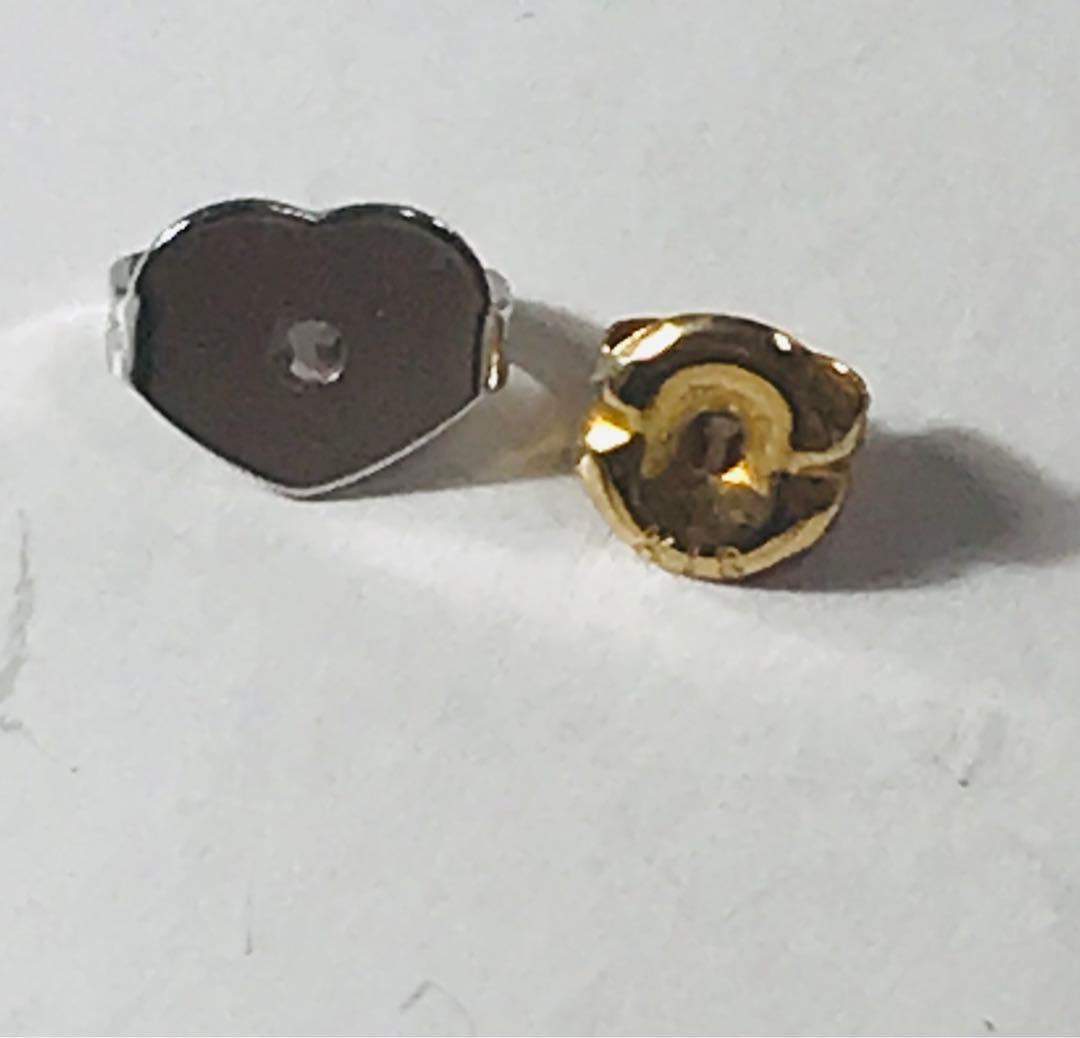 K18 k14ポンテヴェキオ　片耳ピアス　3点セット