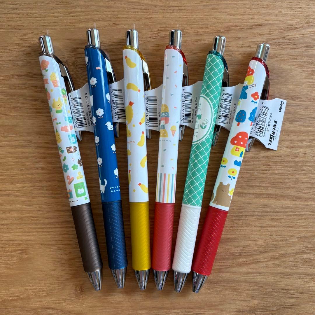 エナージェル TSUTAYA コラボ 限定 mizutama ボールペン コンプ - メルカリ