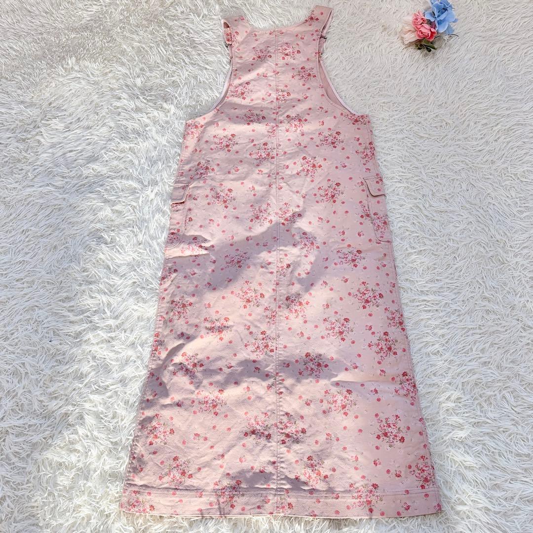 ピンクハウス サロペット ジャンパースカート オーバーオール 春 花柄