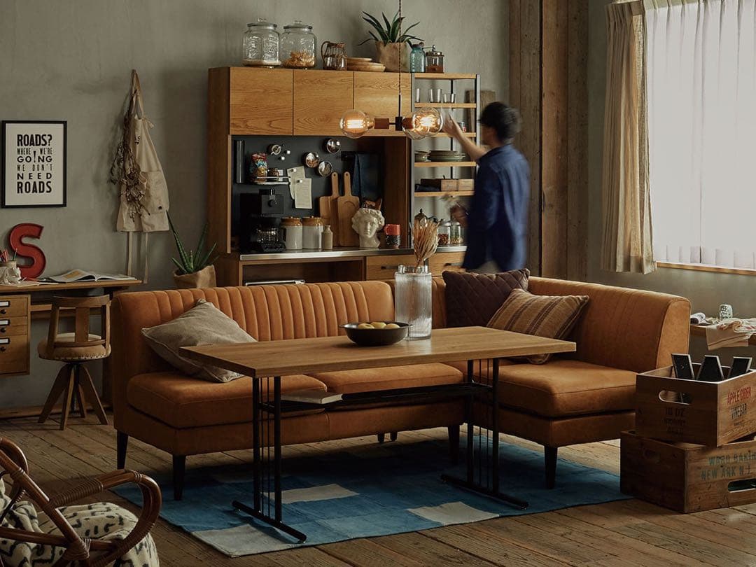 クラッシュゲート　ダイニングテーブル　110