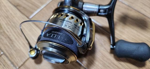 シマノ_04ステラ2000SDH_04ステラ2500スプール交換カスタム品