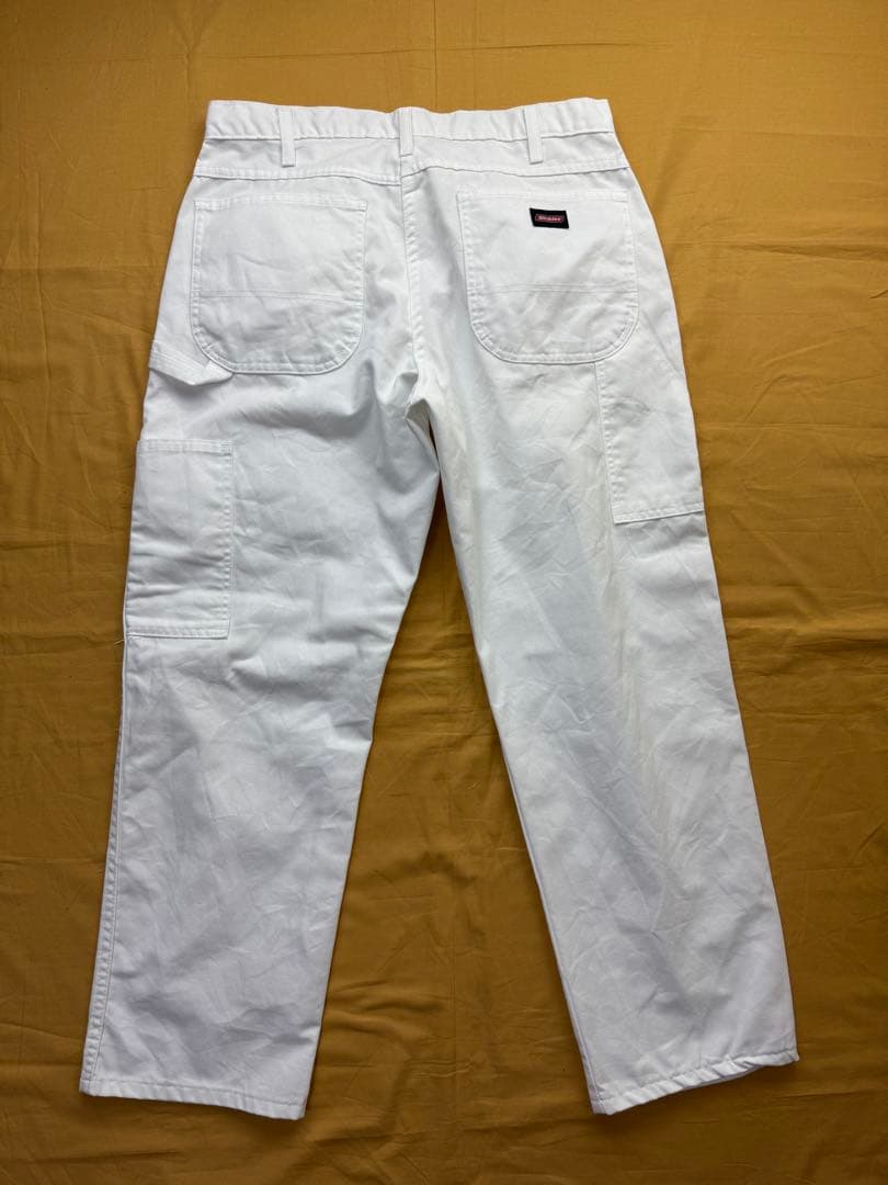 美品　dickies ペインターパンツ　ホワイト　W34 L30 ディッキーズ