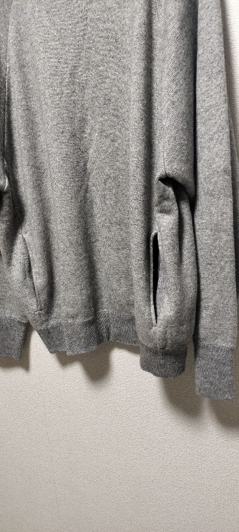 トップス BATONER SILK CASHMERE LOOPWHEEL CREWNECK