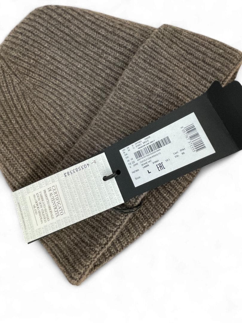 【新品】GIORGIO ARMANI ジョルジオ アルマーニ カシミア ビーニー