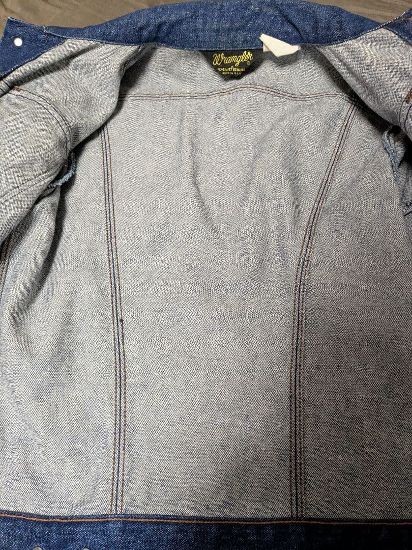 ラングラー　デニムジャケット　アメリカ製