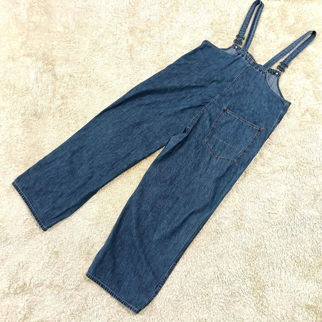 ♦最終♦新品タグ付き 157×woadblue デッキオーバーオール 24AW