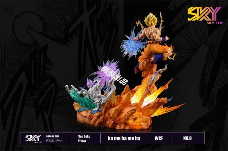 新品未開封『ドラコンボール』　フリーザ　＊　孫悟空　 ガレージキット スタチュー