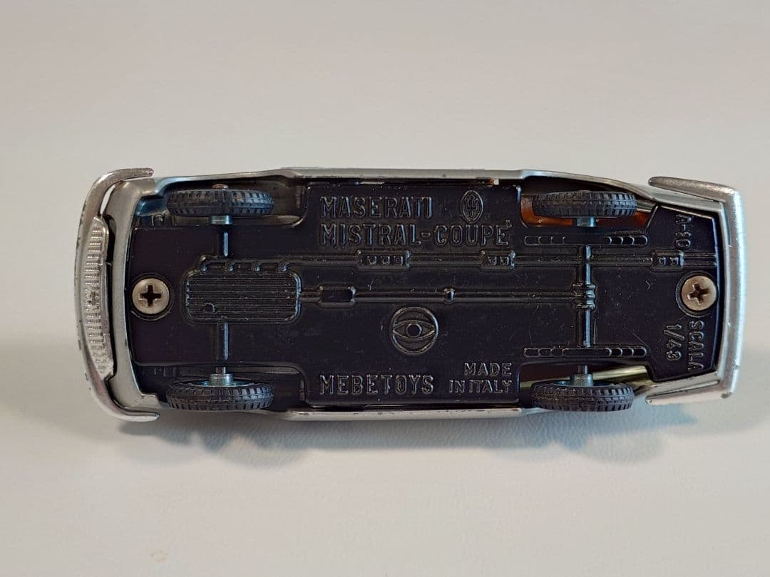 ミニカー MEBETOYS A-10 MASERATI MISTRAL COUPE