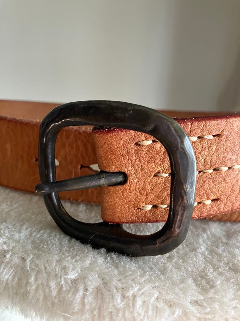 45r ベルト　キャメル　4㎝