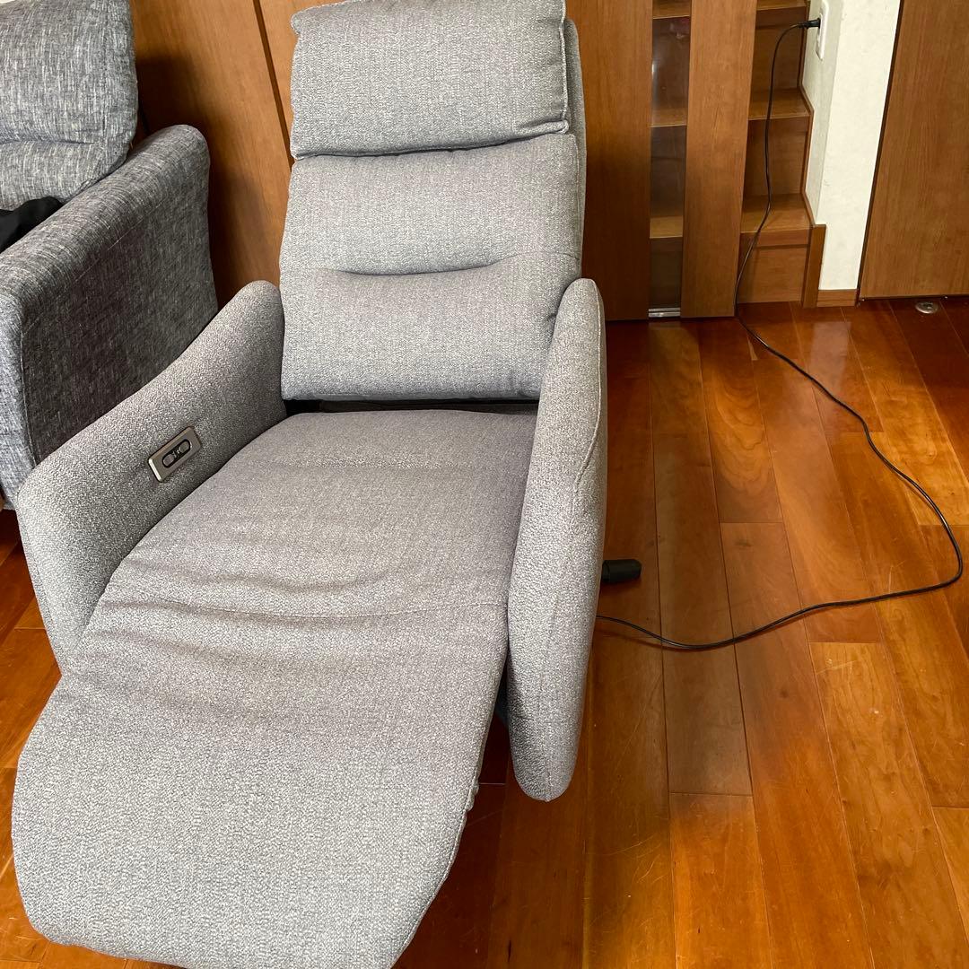 2024年ニトリ購入　電動布張りリクライニングパーソナルチェア