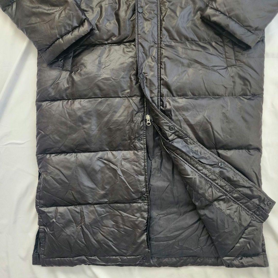 PUMA ロングダウンコート 黒　ベンチコートダウン９０%