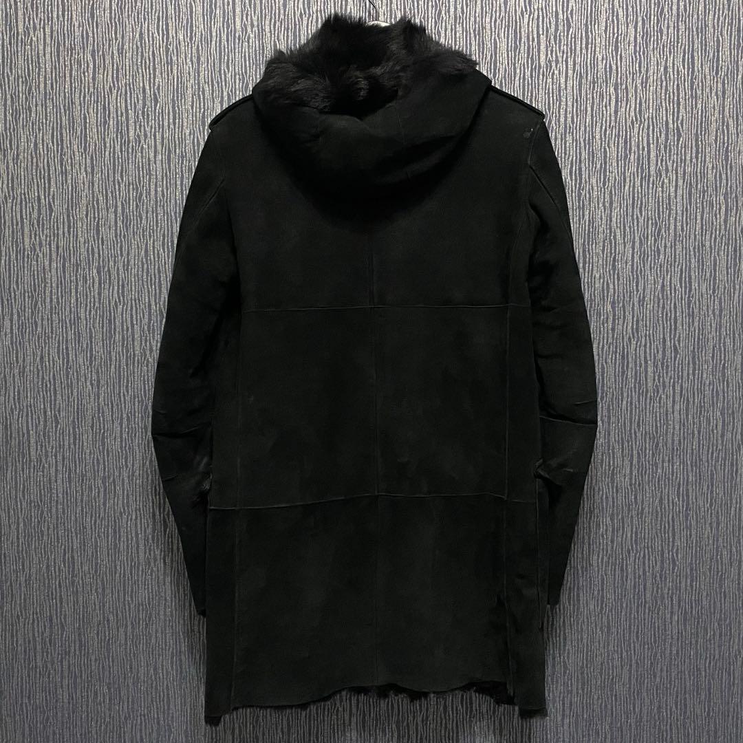 BACKLASH バックラッシュ キッドファー レザー コート ジャケット 2