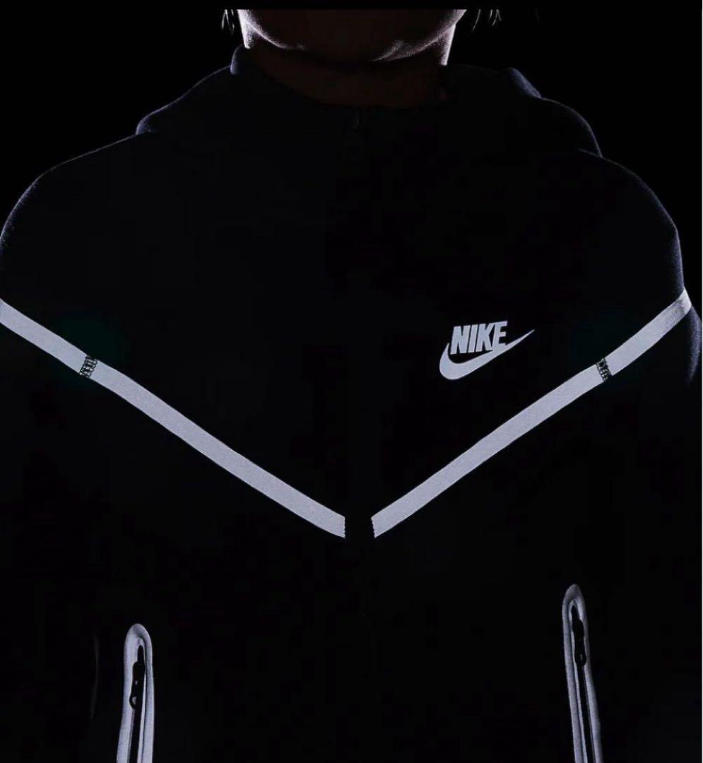 NIKE ナイキ ジュニア テックフリース フルジップパーカー ブラック