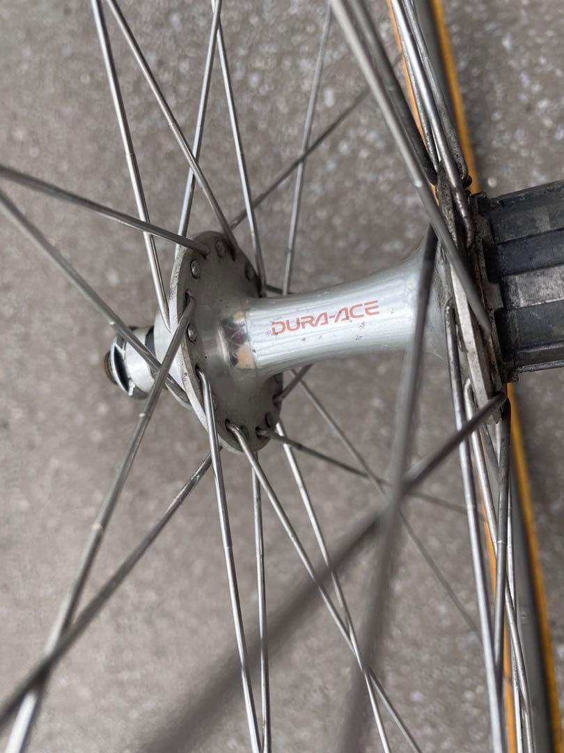 中古　MAVIC DURAACEハブ　チューブラホイール前後セット