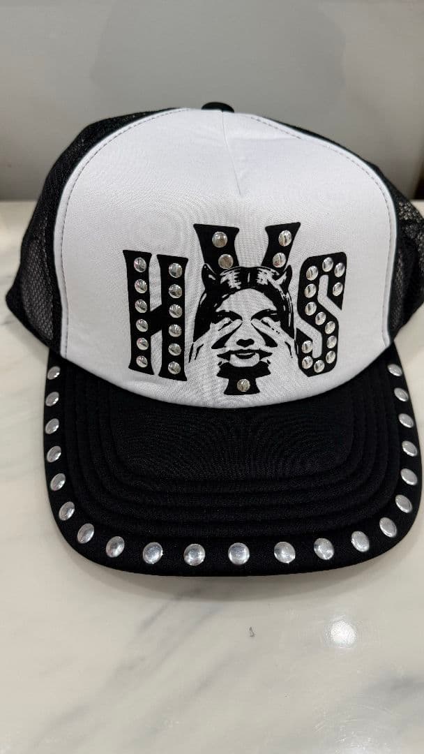 新品未使用】ヒステリックグラマー スタッズメッシュキャップ -36