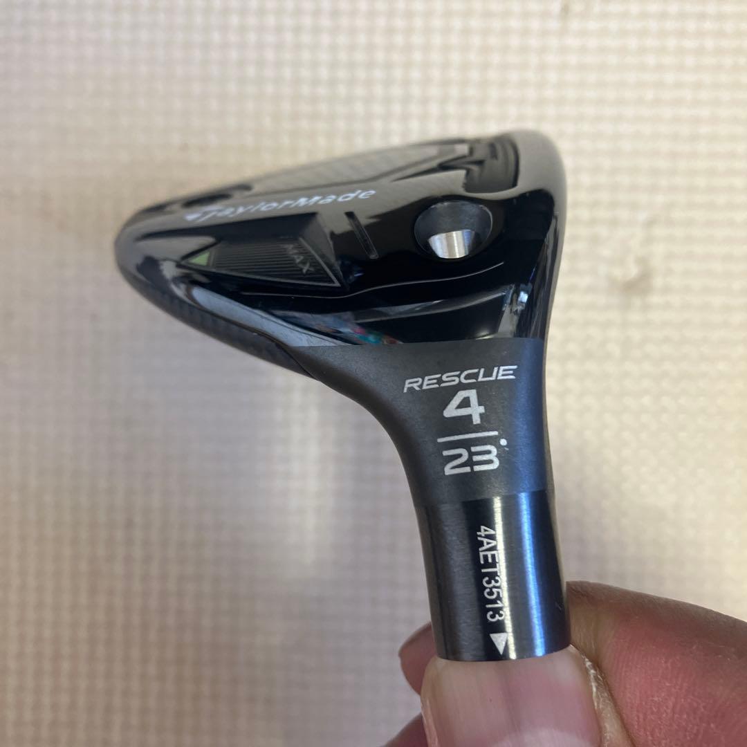希少　テーラーメイド qi35 max 4番レスキュー ヘッド