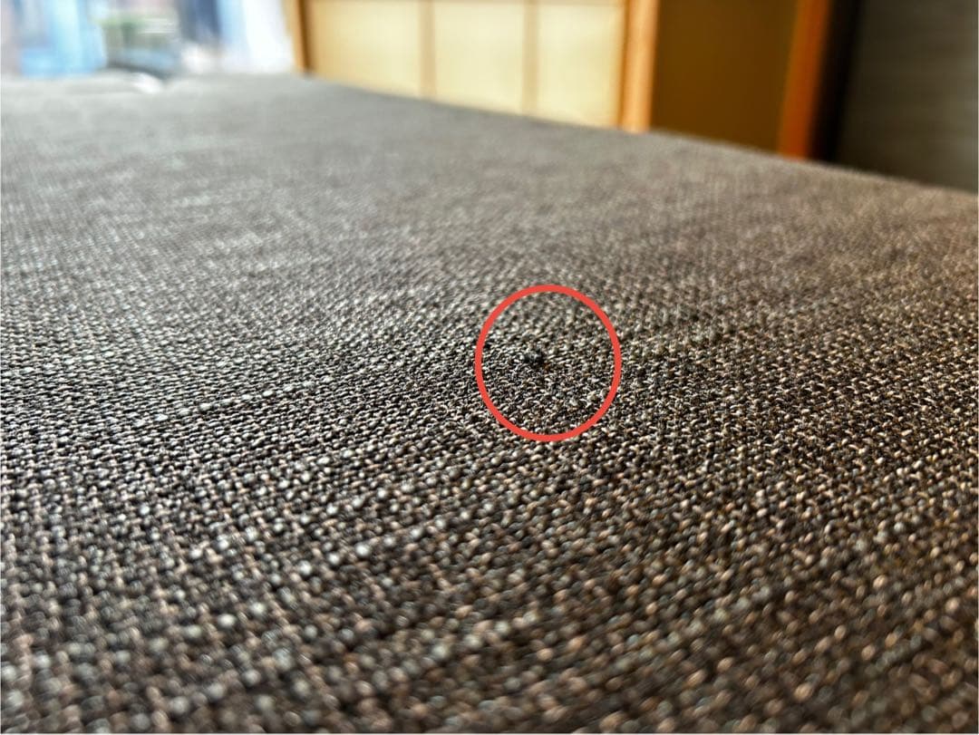 フランネルソファ ブリック 3人掛け　FLANNEL SOFA BRICK