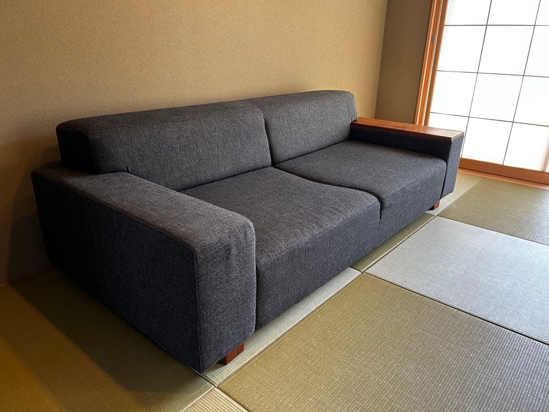 フランネルソファ ブリック 3人掛け　FLANNEL SOFA BRICK