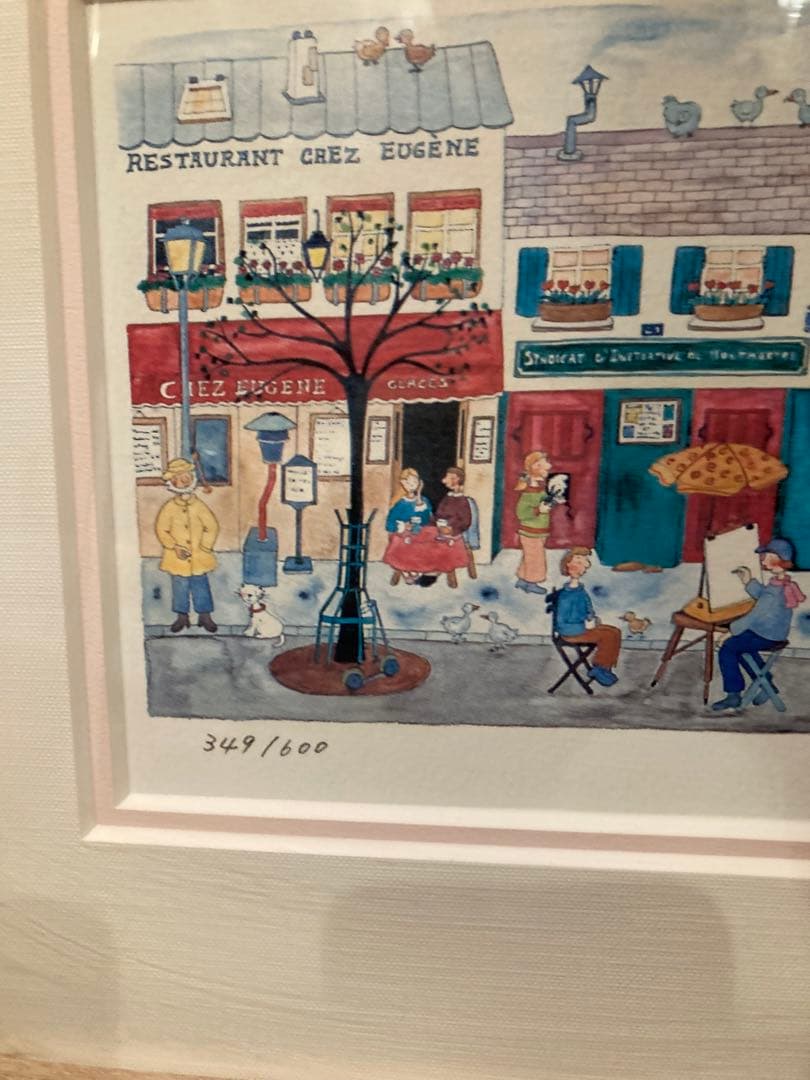 クリーブ　Clyv 版画　サイン