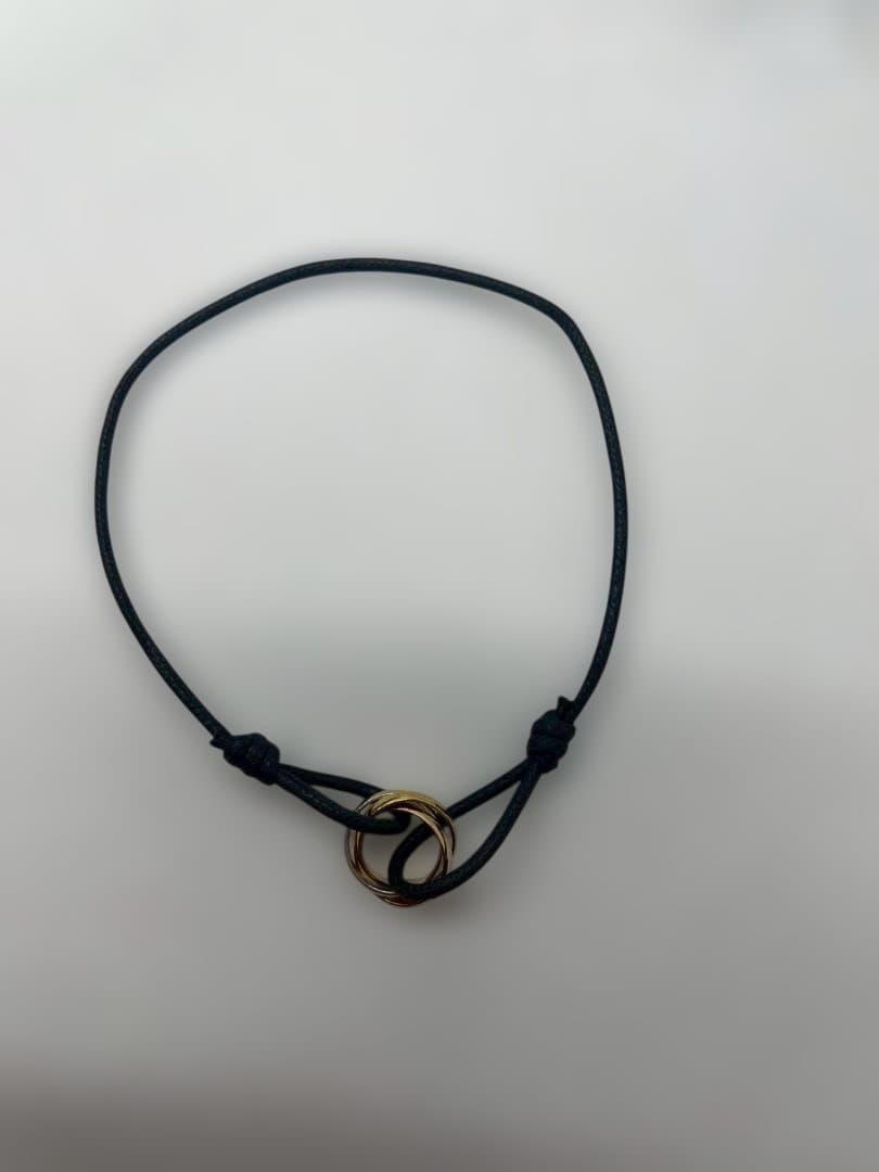 A◆Cartier　カルティエ　トリニティ　コードブレスレット　箱付き　正規品