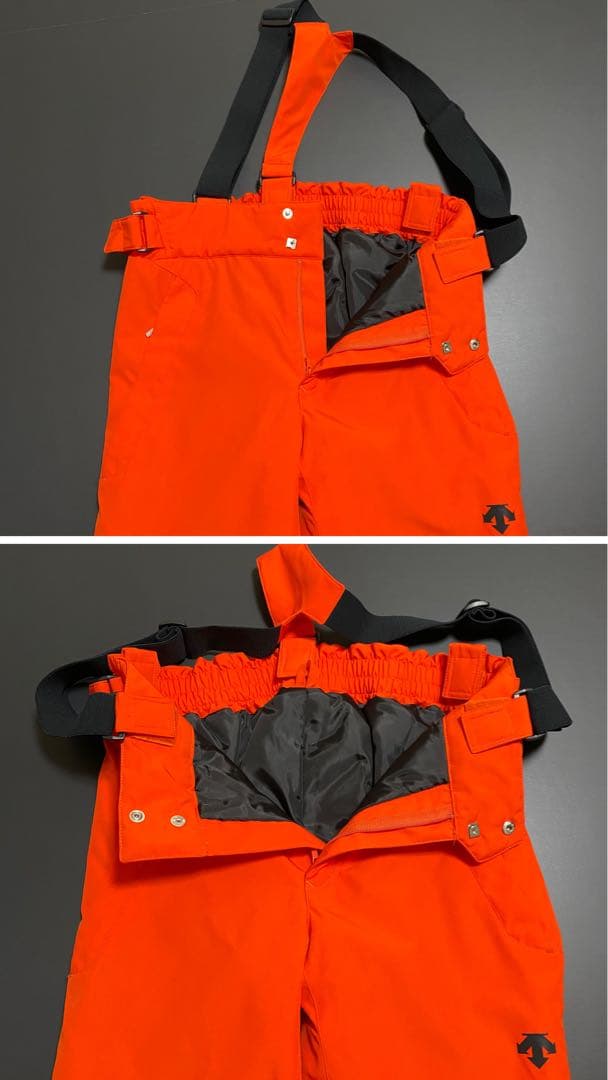 極美品 DESCENTE スキー セットアップ ストレッチ 中綿 メンズ M