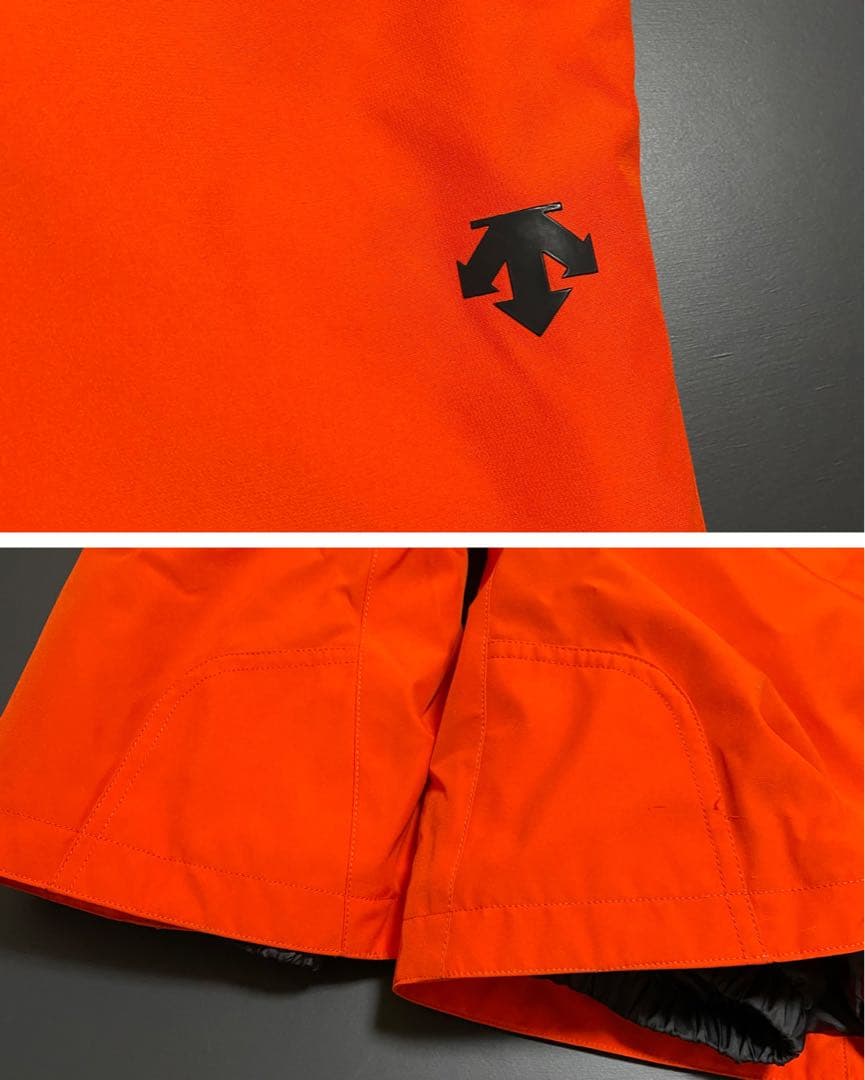 極美品 DESCENTE スキー セットアップ ストレッチ 中綿 メンズ M