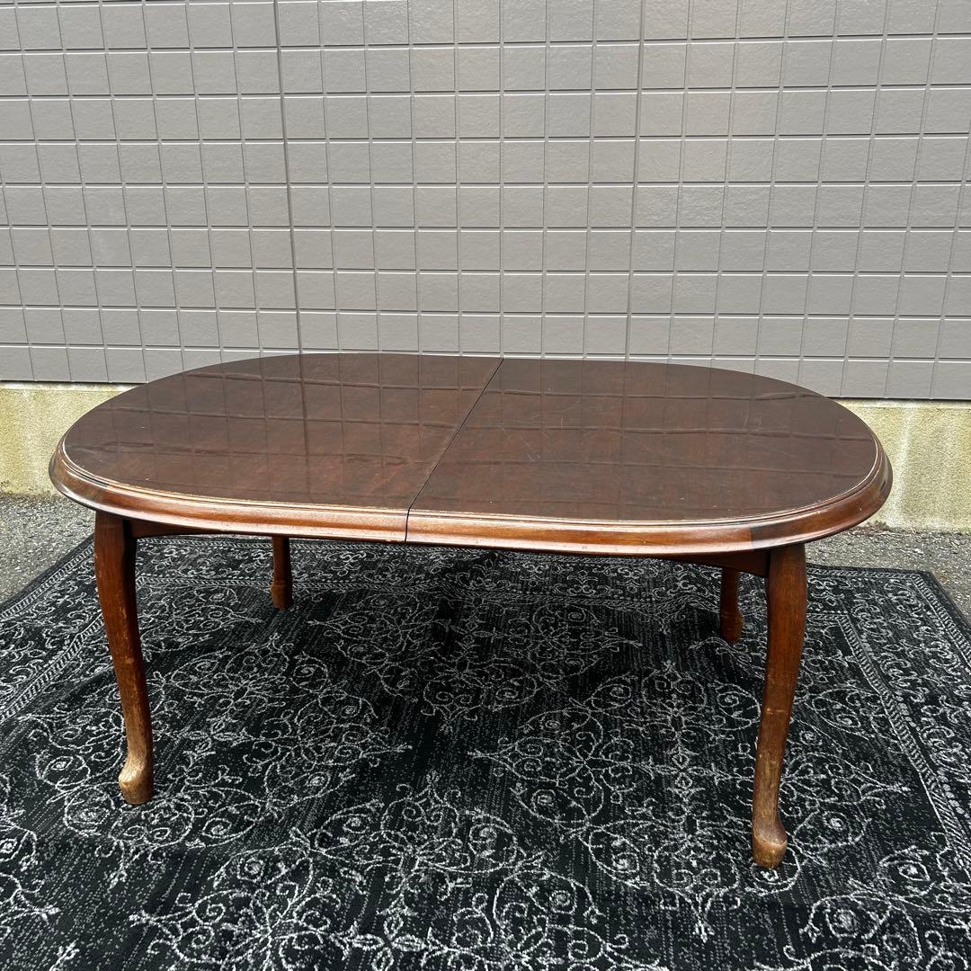 maruni マルニ伸縮式　ダイニングテーブル　地中海シリーズ　ダークブラウン