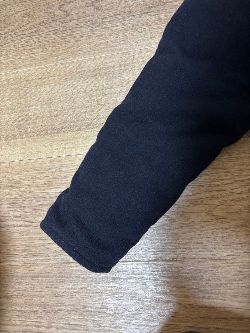 ダントン　ビームス　コラボ　別注　ウールモッサダウンジャケット　ネイビー　40