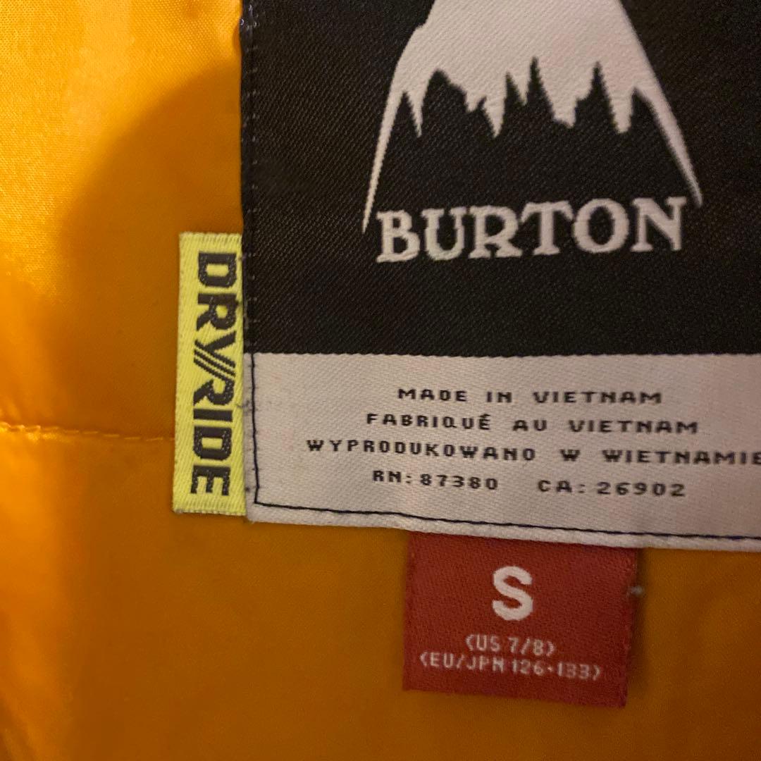 【130cm】BURTON キッズ スノーボード ウエア