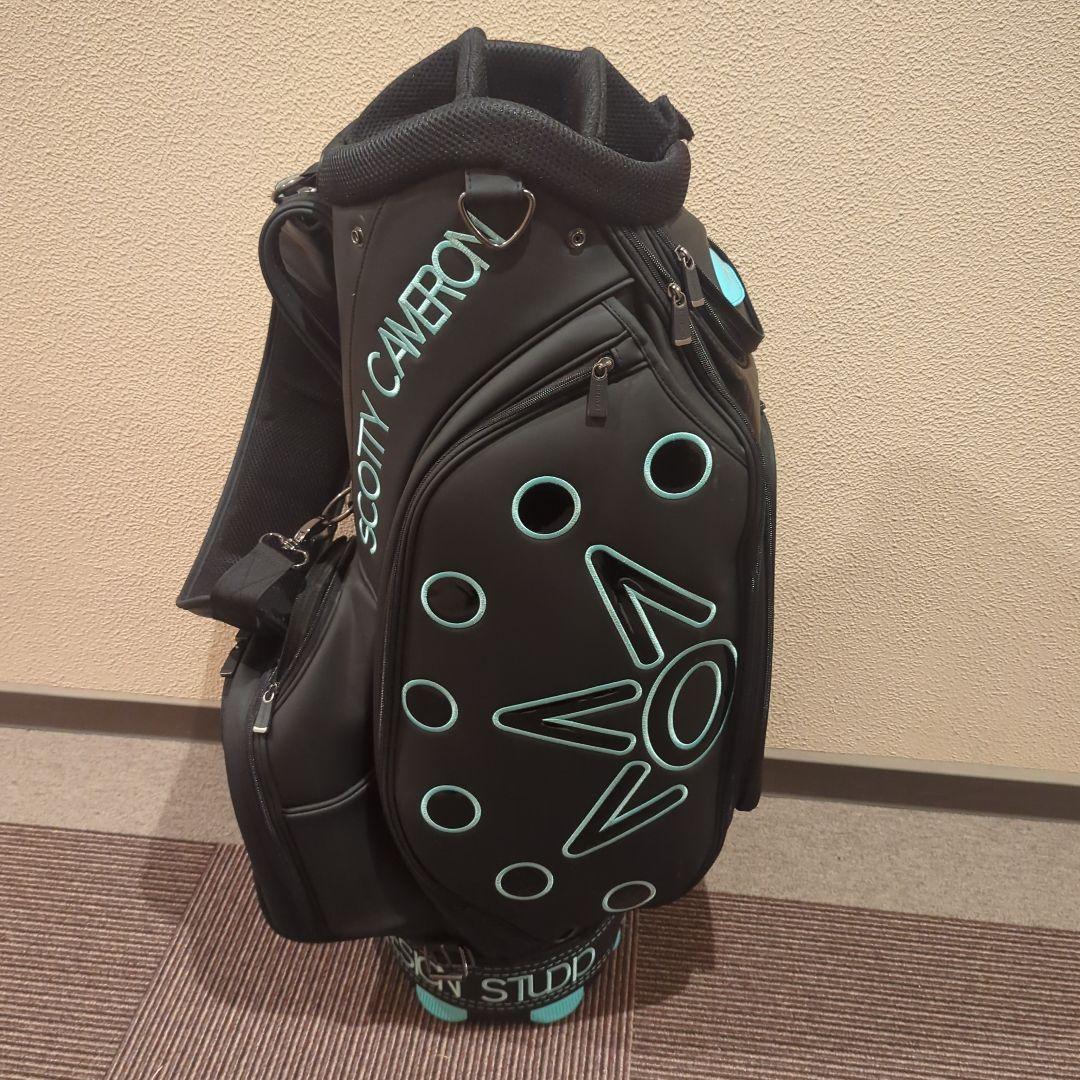スコッティ・キャメロン　キャディバッグ　2016 ７ポイントクラウンブルー