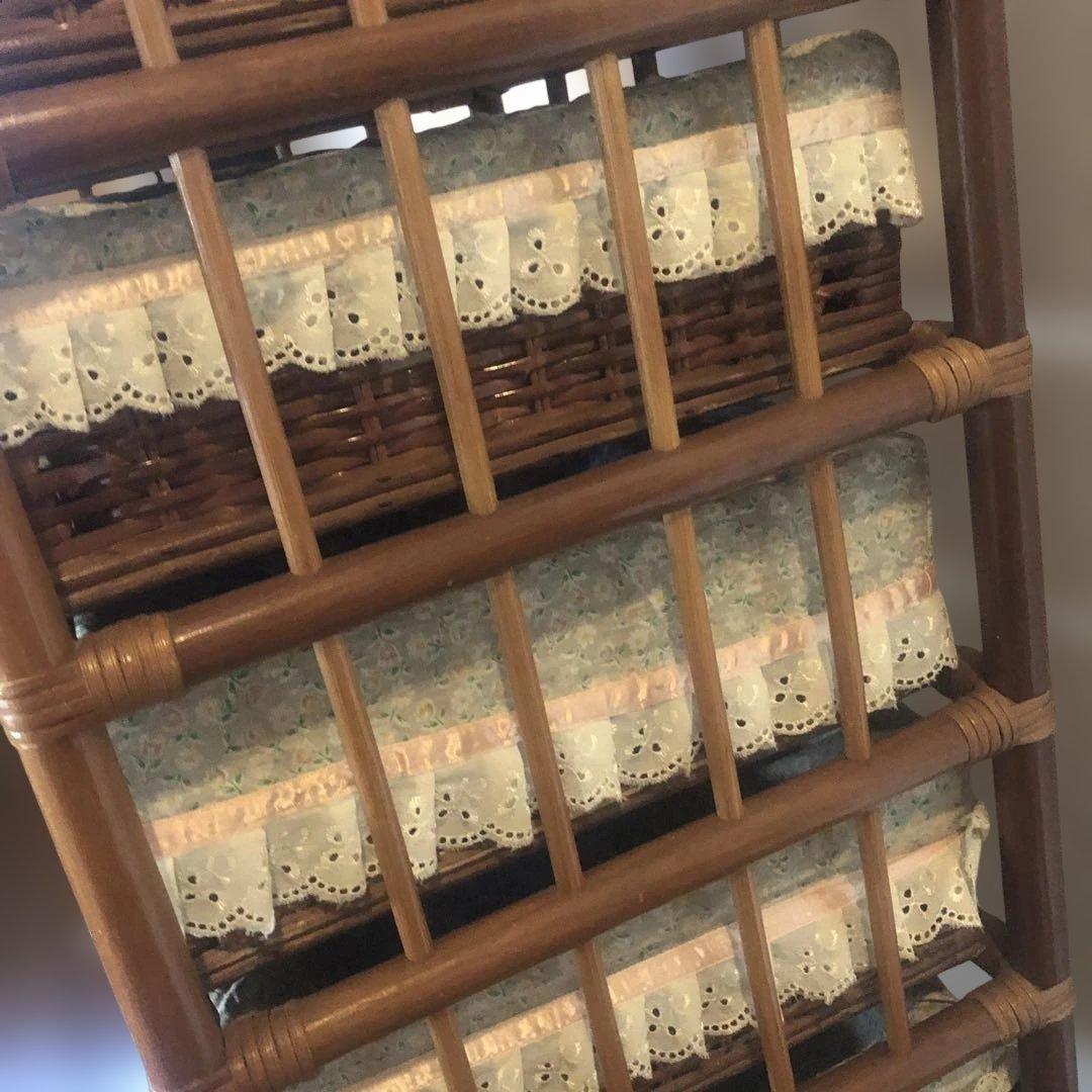 KOIZUMI ラタン5段チェスト