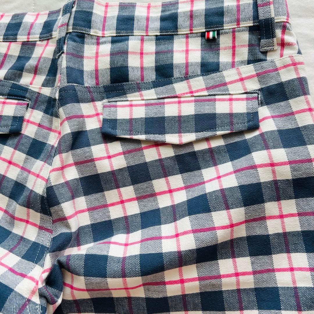 【新品】PAR 72 パーセッタンタドゥエ ゴルフ パンツ 長ズボン チェック柄