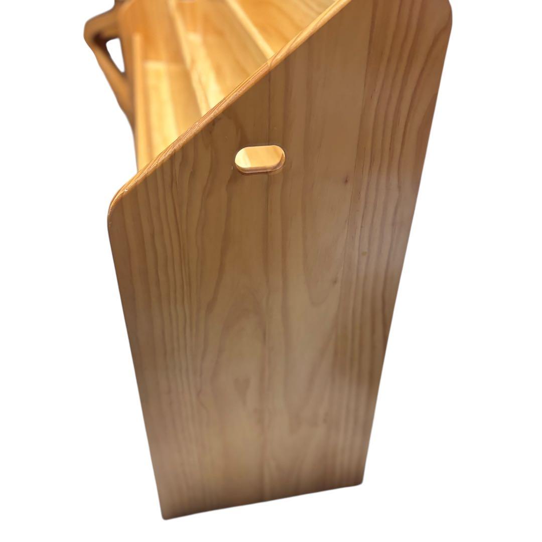 タンスのゲン 現役ママが考えた おもちゃ収納 絵本ラック 3段 木製 ナチュラル