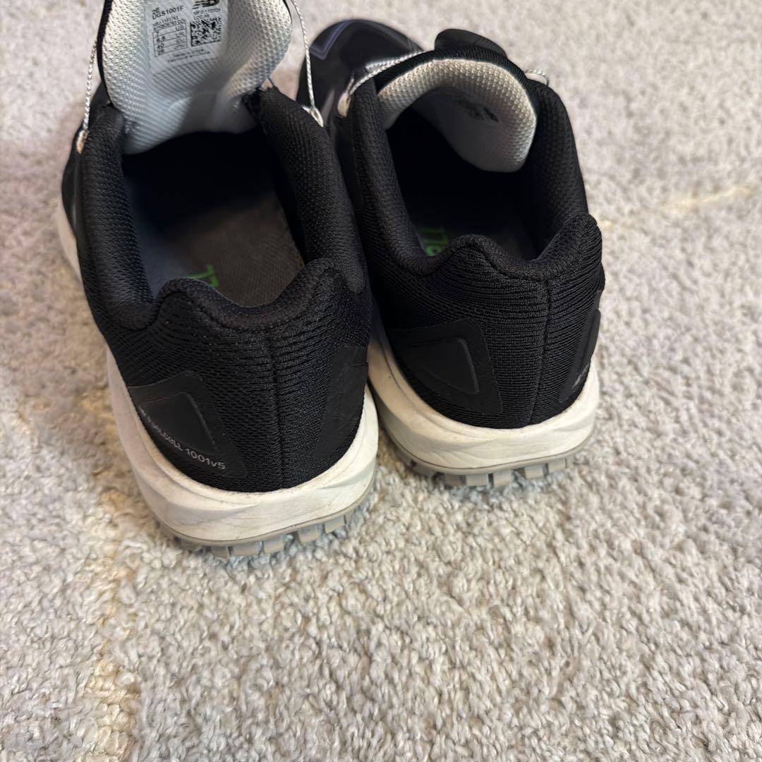 ニューバランス　ゴルフ　1001v5 完売人気モデル　ブラック