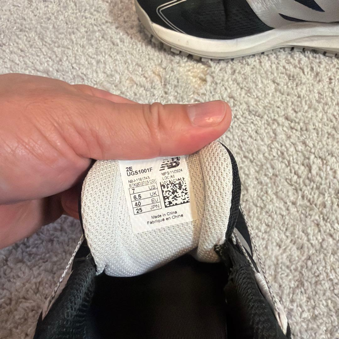 ニューバランス　ゴルフ　1001v5 完売人気モデル　ブラック