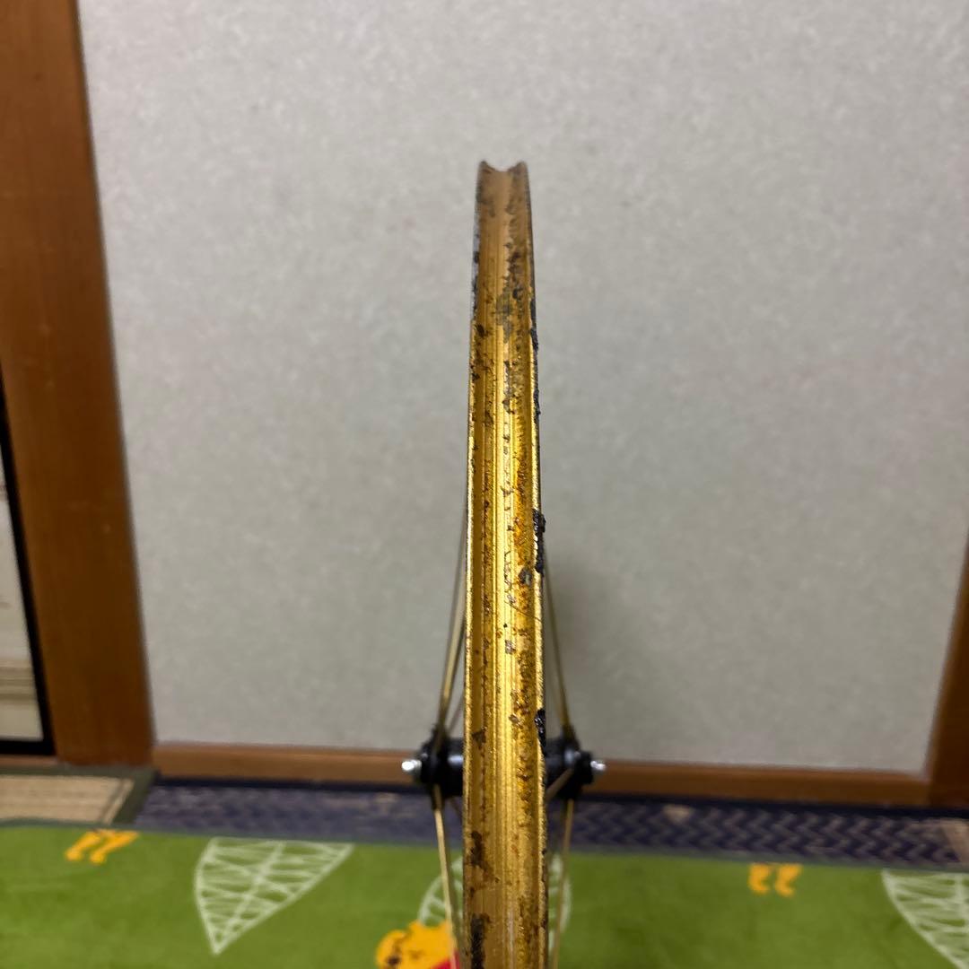 即配送可！！ カンパニョーロゴールドシャマル　シマノフリー　チューブラー