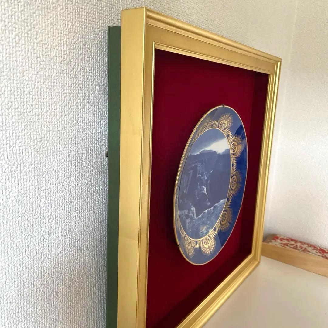 ＊２０１９年世界自然遺産＊Grand Canyon＊額装４６cm・Meissen