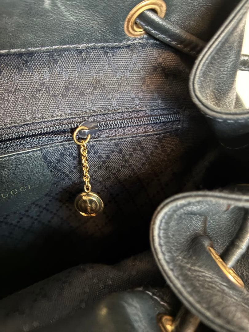 GUCC Iバンブーレザー リュック