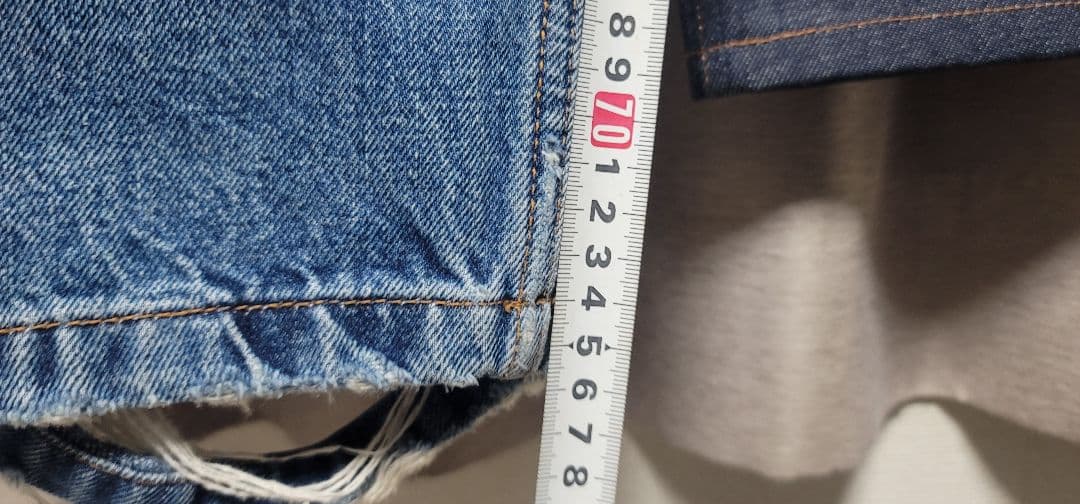 BALENCIAGA ユニセックス デニムパンツ ライトブルー