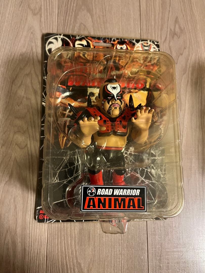 完全セットロードウォリアーズ ANIMAL ＆ HAWK 2体セット未開封WWE
