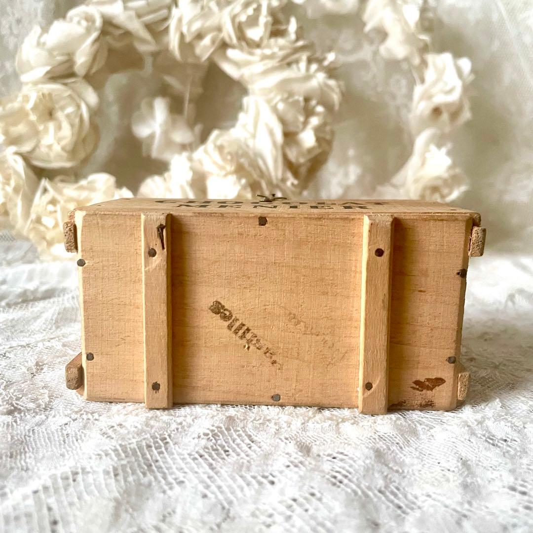 ショコラムニエウッドコンテナB 木箱 ボックス フランスアンティーク