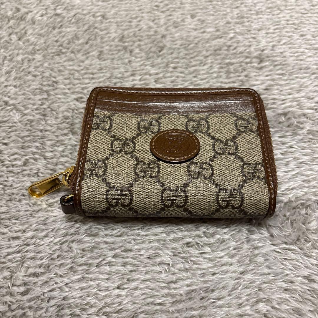 GUCCI キーケース ベージュ/ブラウン