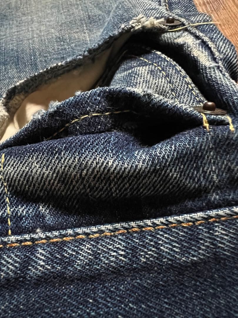 60s levi's 501 BIGE Sタイプ初期　ゴールデンサイズW90cm