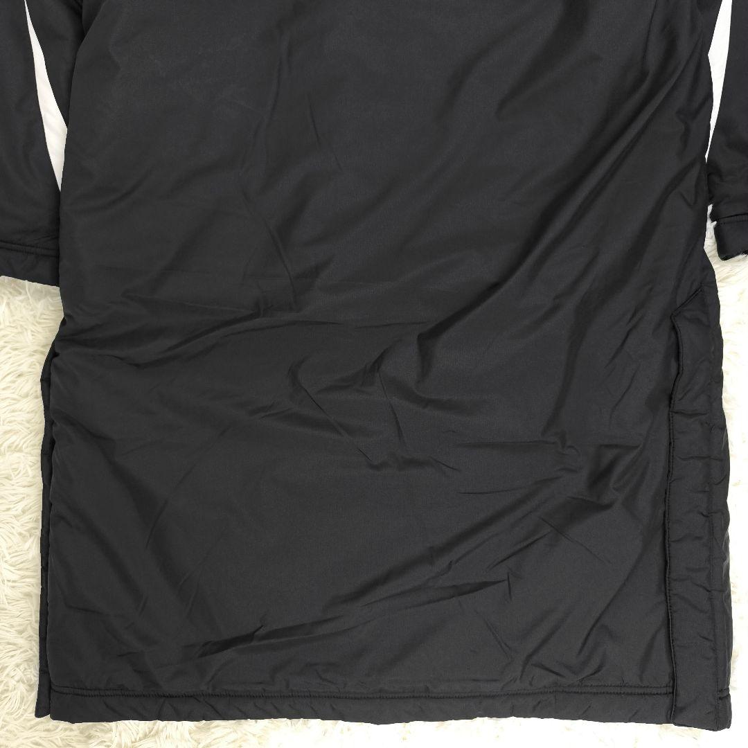 極美品✨ UNDER ARMOUR アンダーアーマー ベンチコート ロゴ刺繍 黒