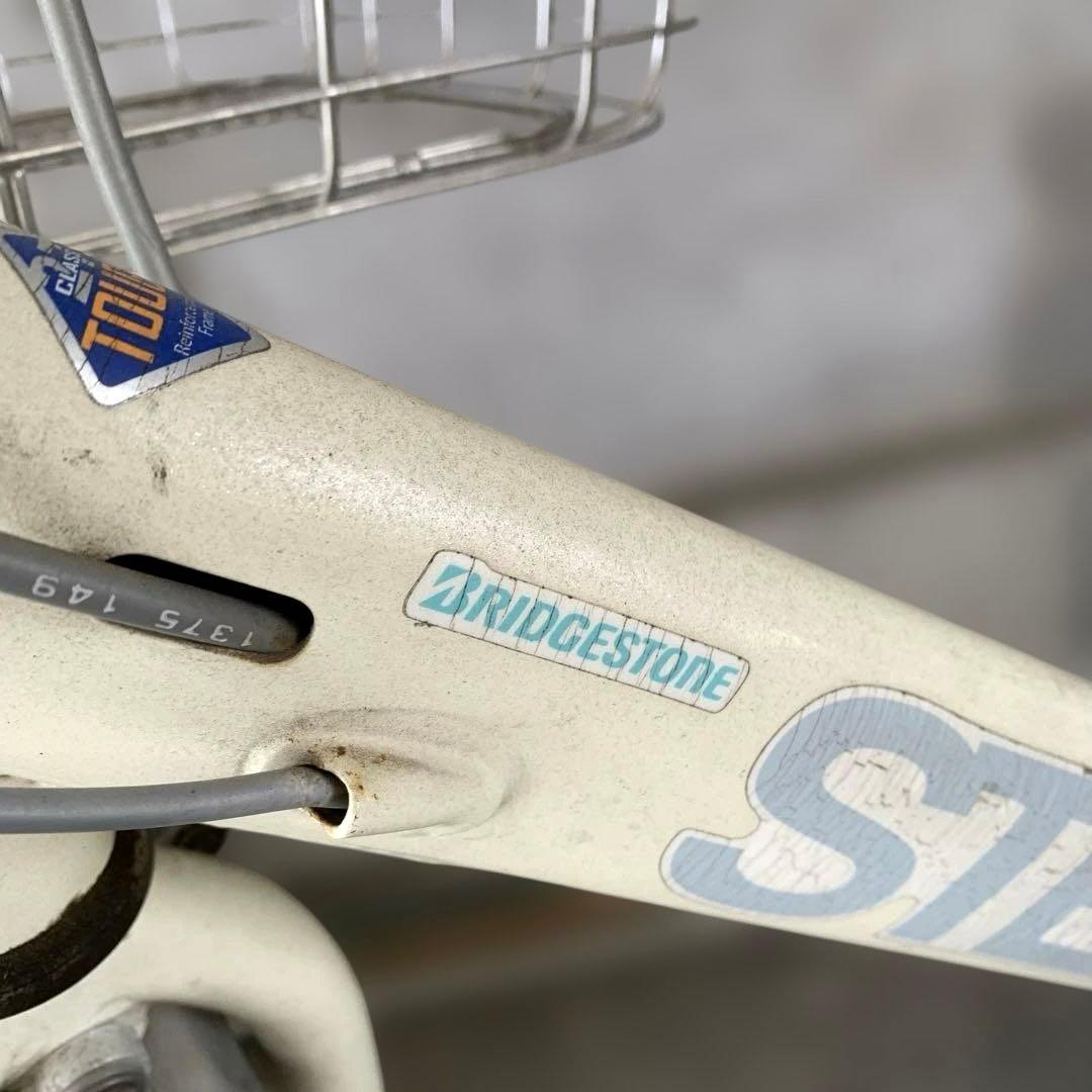 お引き取り限定】ブリヂストン 自転車 SC6TP5 ホワイト 26インチ