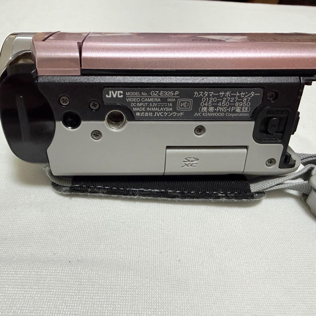 JVC ビデオカメラ GZ-E325-P フルHD 光学40倍/最大60倍ズーム