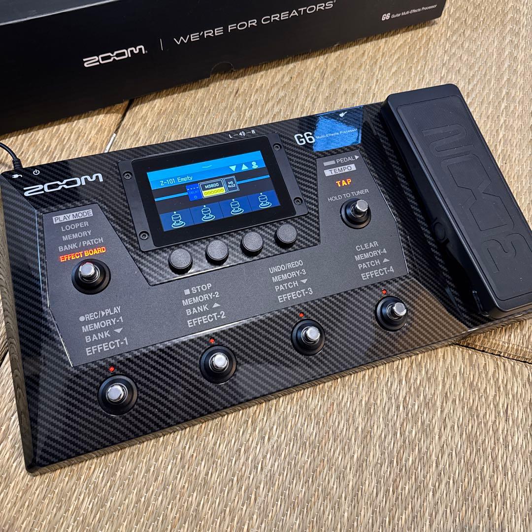 ZOOM G6 ギター マルチエフェクター