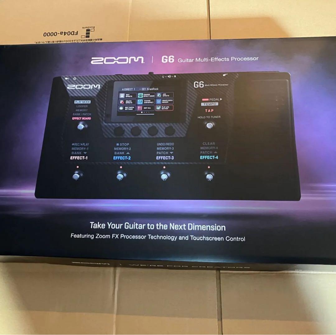 ZOOM G6 ギター マルチエフェクター