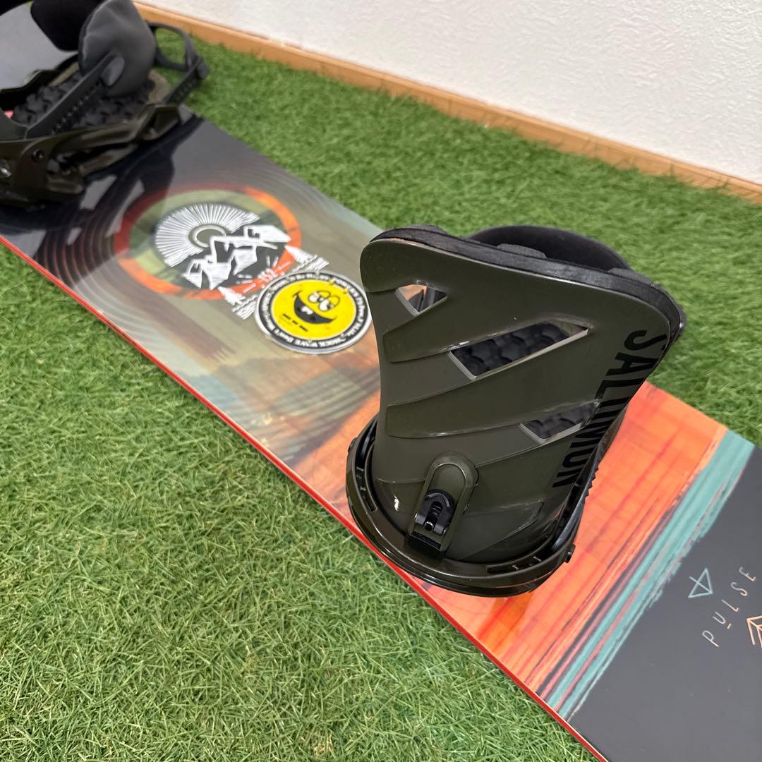 O25 SALOMON 152cm メンズスノーボードセット