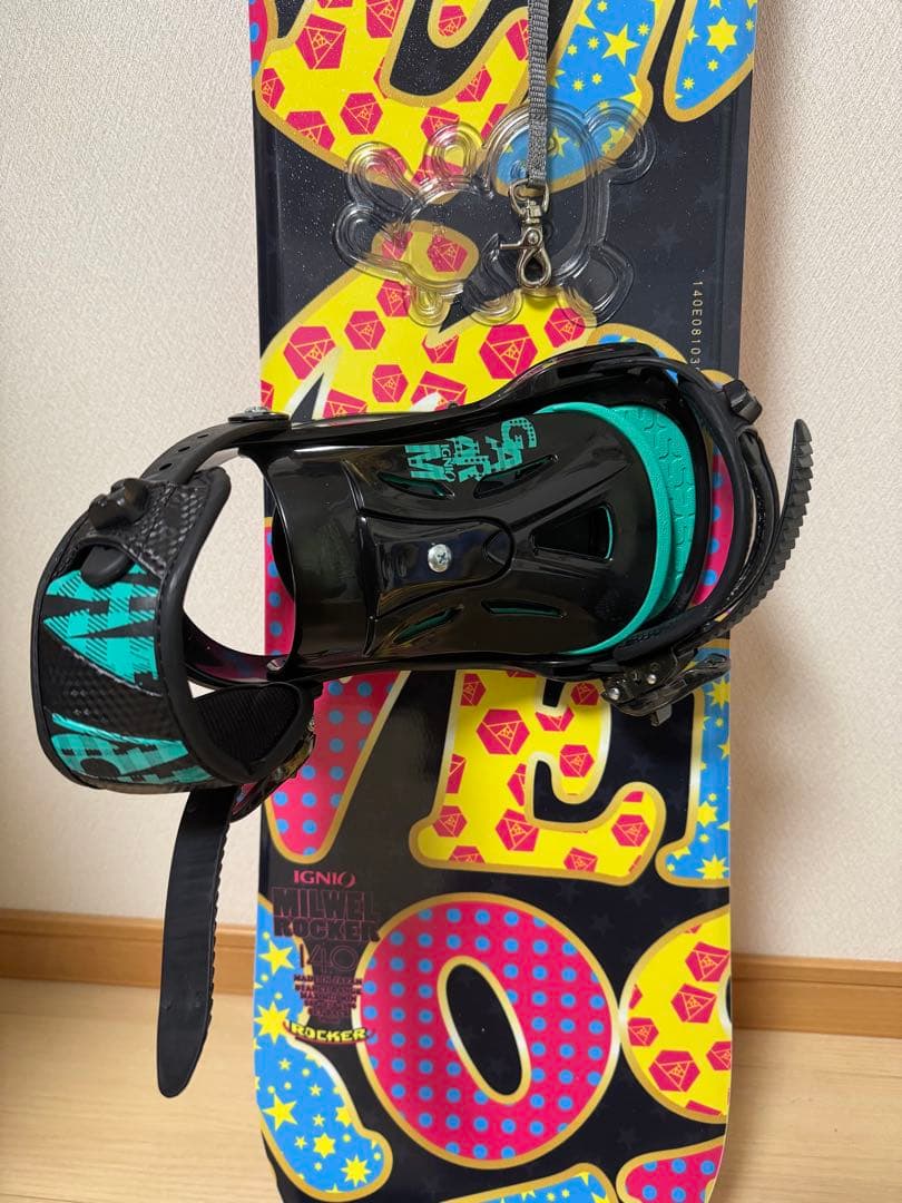 スノーボード一式セット　IGNIO 140cm